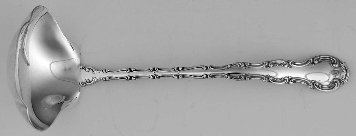 Strasbourg (Sterling, "Gorham", 1897) Solid Piece Cream Ladle by Gorham Silver-1