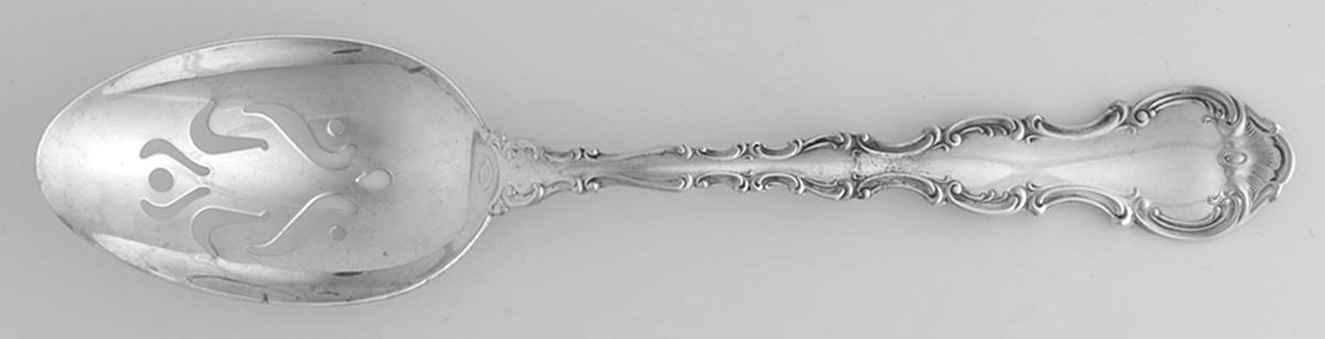 Strasbourg (Sterling, "Gorham", 1897) Pierced Tablespoon (Serving Spoon) by Gorham Silver-1
