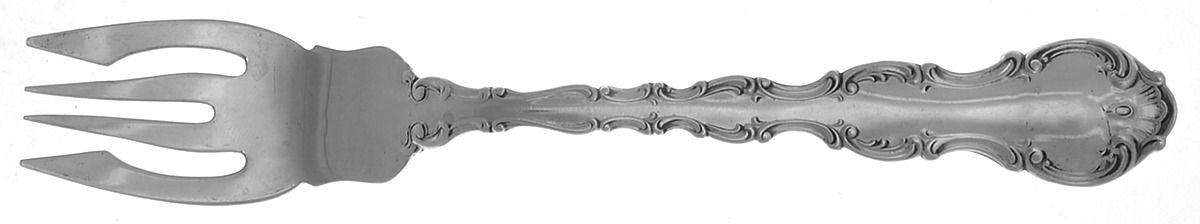Strasbourg (Sterling, "Gorham", 1897) Large Individual Solid Fish/Salad Fork by Gorham Silver-1
