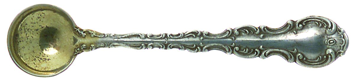 Strasbourg (Sterling, "Gorham", 1897) Individual Salt Spoon by Gorham Silver-1
