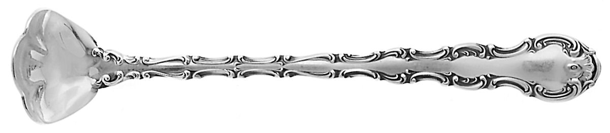 Strasbourg (Sterling, "Gorham", 1897) Mustard Spoon by Gorham Silver-1