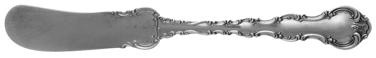Strasbourg (Sterling, "Gorham", 1897) Flat Handle Butter Spreader by Gorham Silver-1