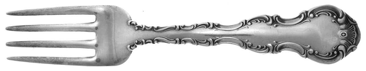 Strasbourg (Sterling, "Gorham", 1897) Baby Fork by Gorham Silver-1