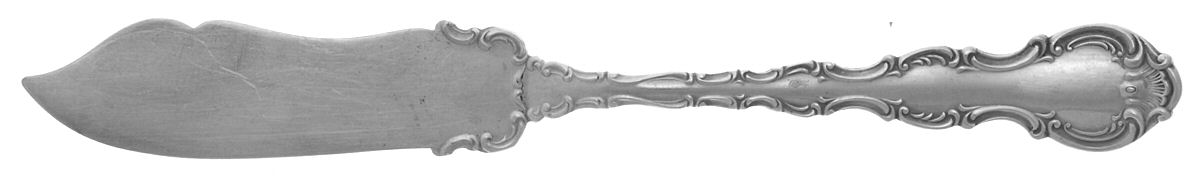 Strasbourg (Sterling, "Gorham", 1897) Flat Handle Master Butter Knife by Gorham Silver-1