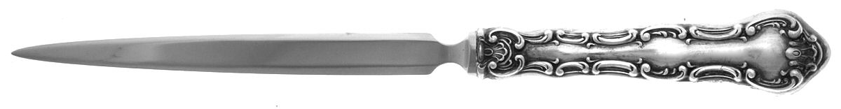 Strasbourg (Sterling, "Gorham", 1897) Letter Opener with Stainless Blade by Gorham Silver-1
