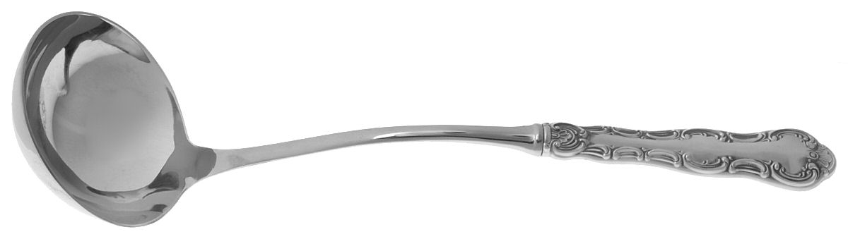 Strasbourg (Sterling, "Gorham", 1897) Soup Ladle with Stainless Bowl by Gorham Silver-1