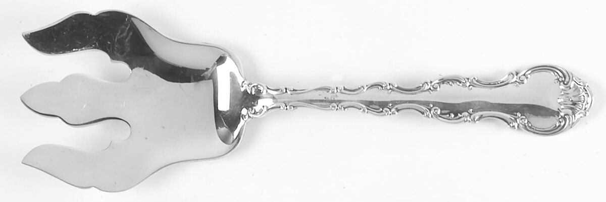 Strasbourg (Sterling, "Gorham", 1897) Solid Salad Serving Fork by Gorham Silver-1