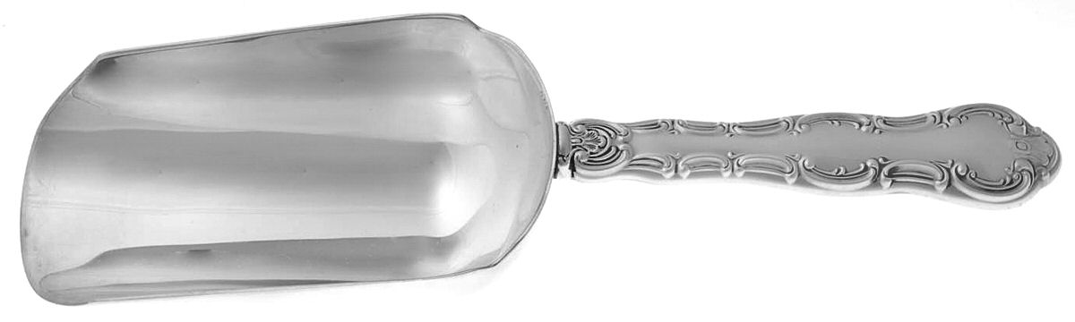 Strasbourg (Sterling, "Gorham", 1897) Ice Scoop with Silverplate Bowl by Gorham Silver-1