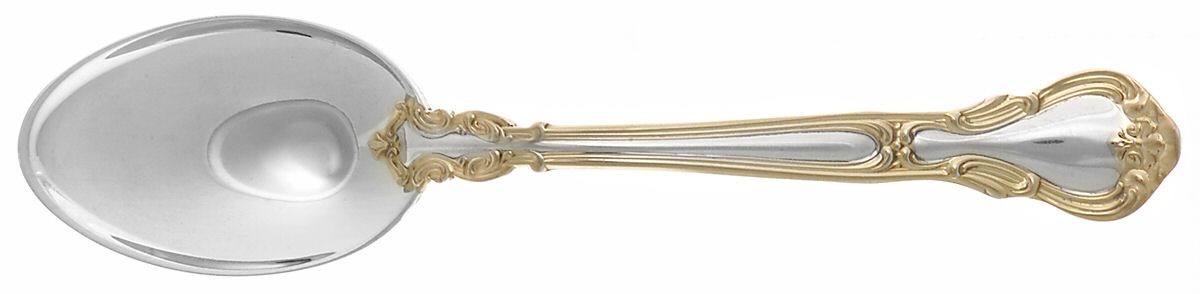 Chantilly Gold (Sterling, Gold Acct) Teaspoon by Gorham Silver-1