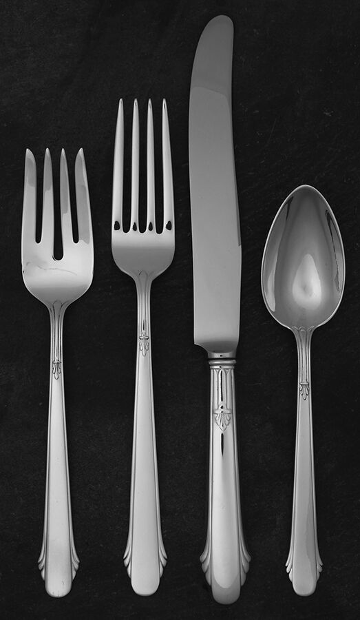 Hunt Club (Sterling, 1930) 4 Piece Place Size Setting by Gorham Silver-1