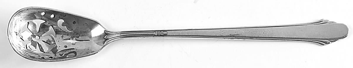 Hunt Club (Sterling, 1930) Pierced Bowl Short Handle Olive Spoon by Gorham Silver-1
