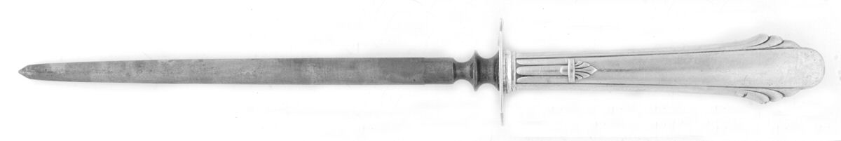 Hunt Club (Sterling, 1930) Small Steel Rod Sharpener Knife by Gorham Silver-1