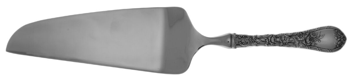 Dauphin (Sterling, 1999) Pie and Cake Server with Stainless Blade by Gorham Silver-1