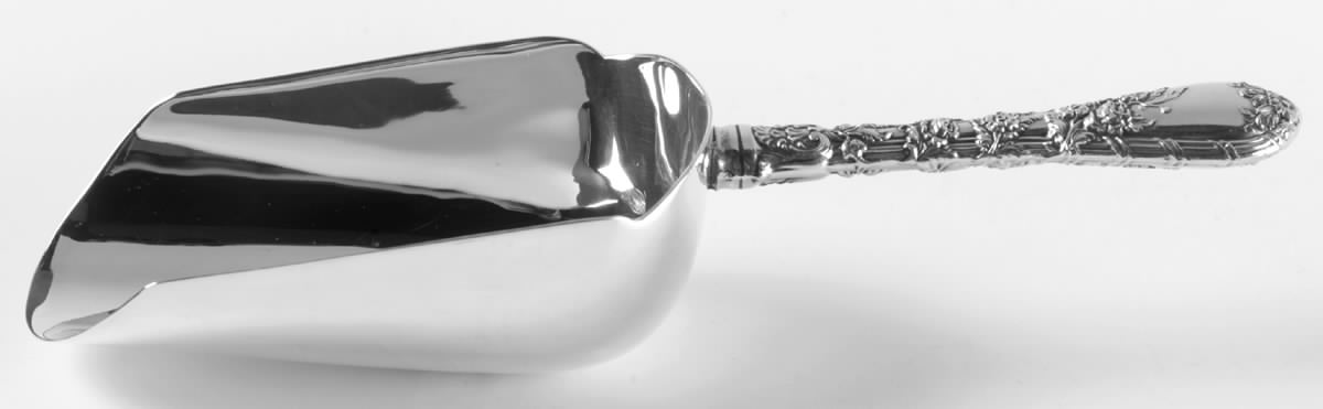 Dauphin (Sterling, 1999) Ice Scoop with Silverplate Bowl by Gorham Silver-1
