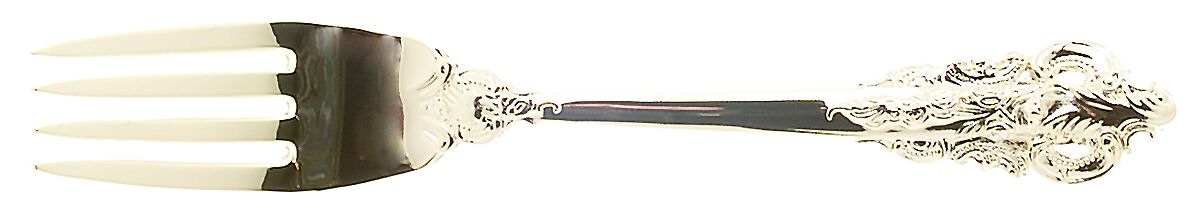 Baroque (Gold Electroplate) Individual Salad Fork by Godinger-1