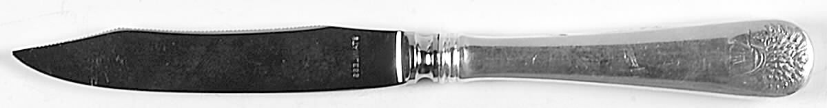 Sheaf of Wheat (Sterling, No Monograms) Orange Knife with Stainless Blade by Gorham Silver-1