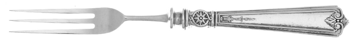 Victorian-Sheraton Individual Fruit Fork with Silverplate Tines by Gorham Silver-1