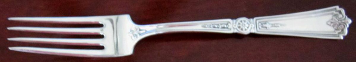 Victorian-Sheraton Fork by Gorham Silver-1