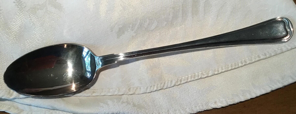 Old French (Silverplate, Hostess Gifts) Large Solid Dressing Spoon by Gorham Silver-1