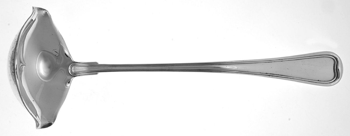Old French (Silverplate, Hostess Gifts) Punch Ladle Solid Piece by Gorham Silver-1
