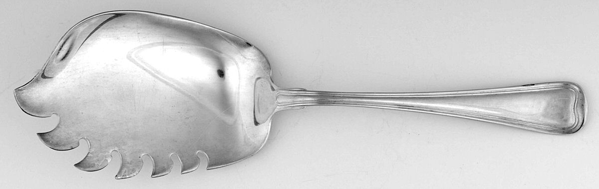 Old French (Silverplate, Hostess Gifts) Entree Server Solid Piece by Gorham Silver-1