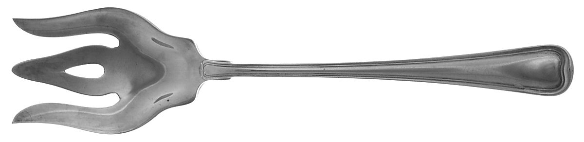 Old French (Silverplate, Hostess Gifts) Solid Salad Serving Fork by Gorham Silver-1