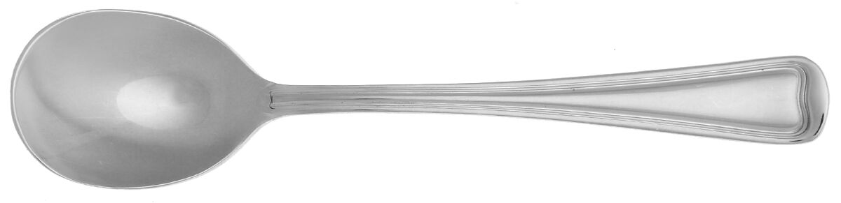 Monet (Stainless) Round Bowl Soup Spoon (Cream Soup) HC by Gorham Silver-1