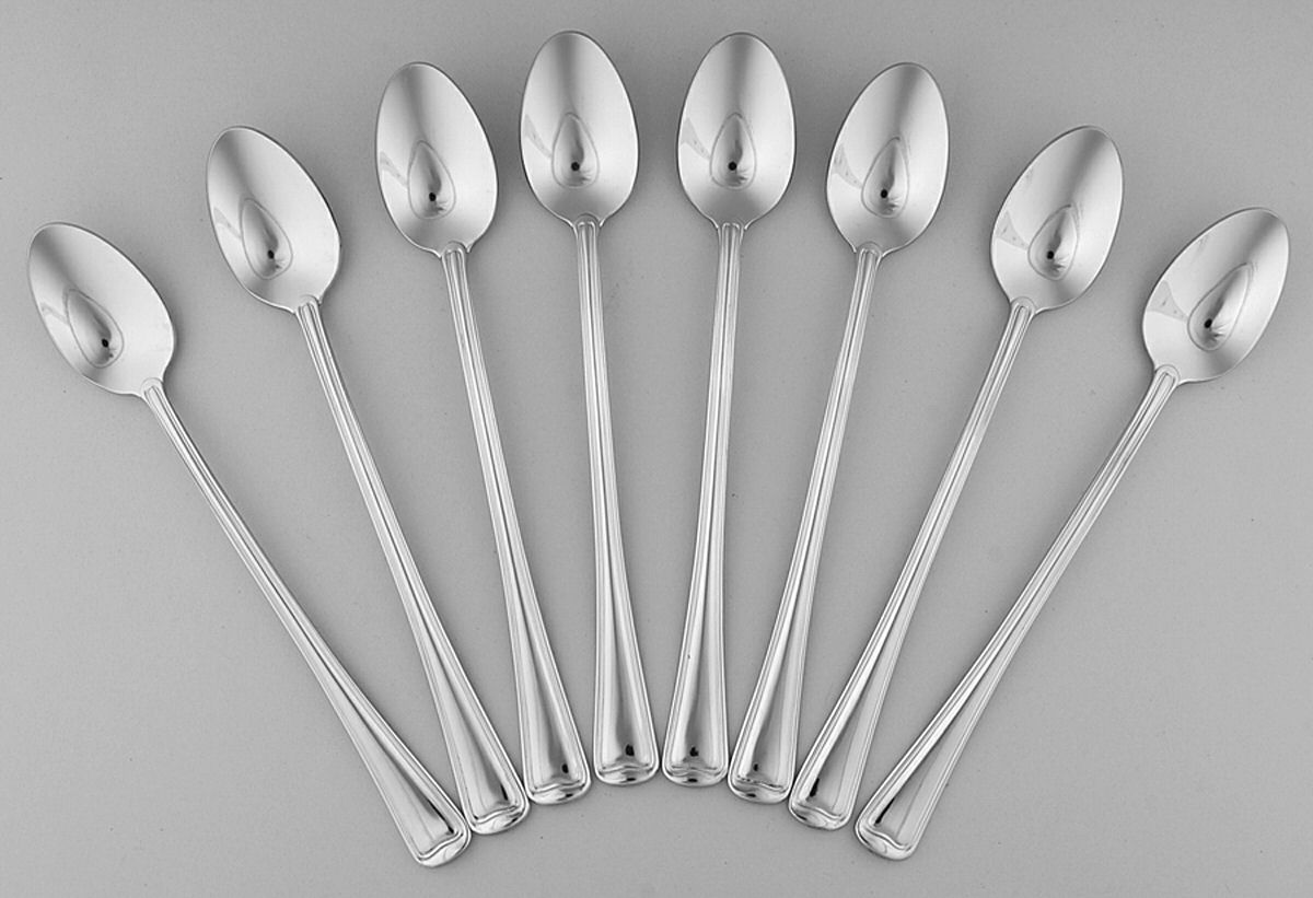 Monet (Stainless) Iced Tea Spoon - Set of 8 by Gorham Silver-1