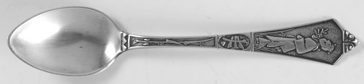 Japanese (Sterling, 1871) Demitasse Spoon by Gorham Silver-1