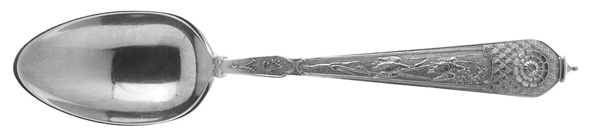 Japanese (Sterling, 1871) Teaspoon by Gorham Silver-1