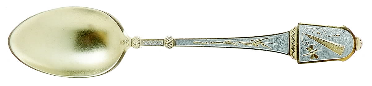 Japanese (Sterling, 1871) Five O'Clock Teaspoon by Gorham Silver-1