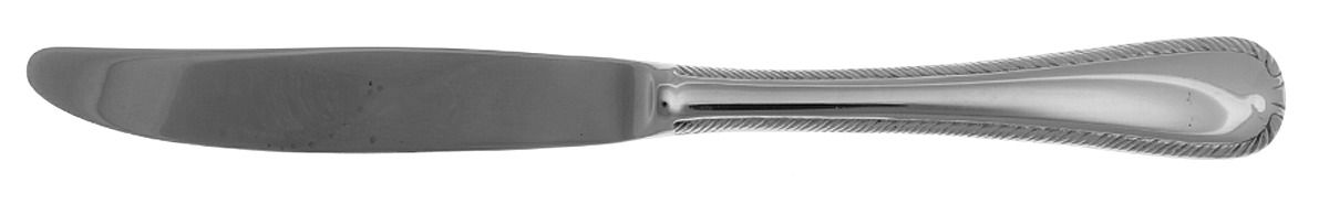 Golden Ribbon Edge Frosted Modern Solid Knife by Gorham Silver-1