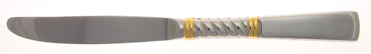 Esprit Gold Modern Hollow Knife by Gorham Silver-1