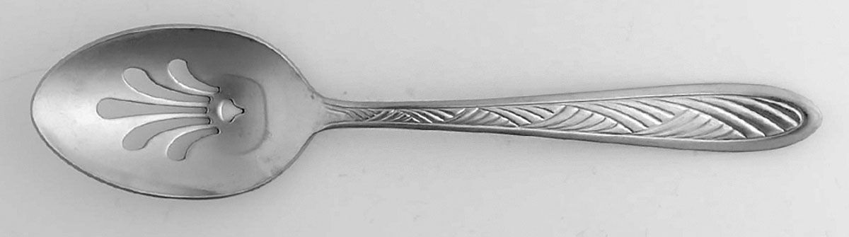 Evening Tide Pierced Tablespoon (Serving Spoon) by Gorham Silver-1