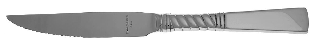 Esprit Steak Knife Individual Hollow, Serrate HC by Gorham Silver-1