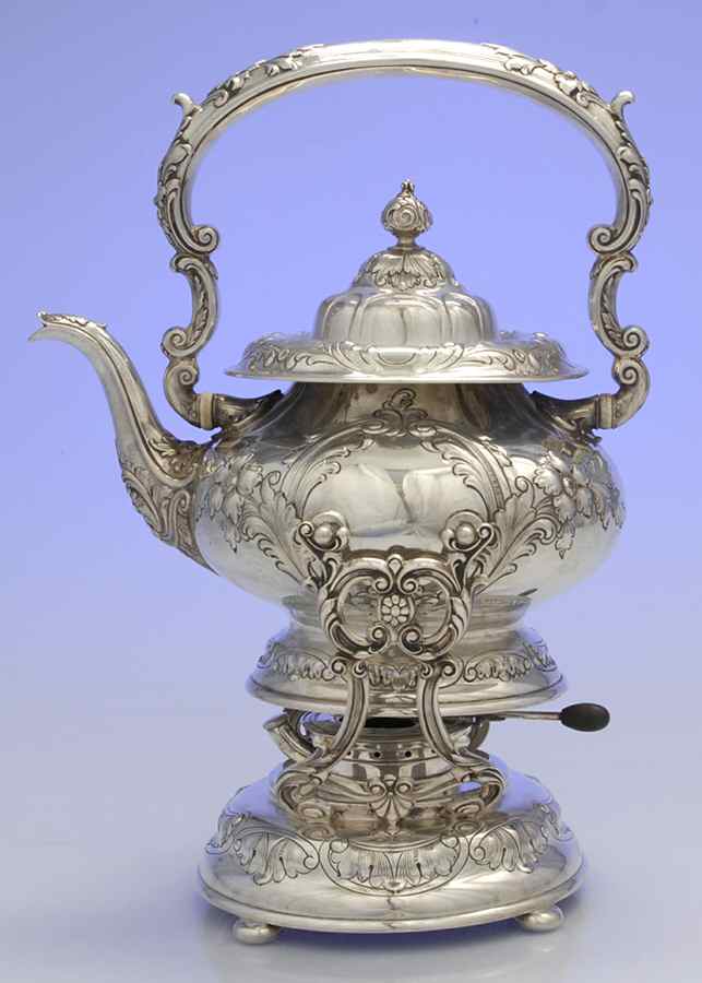 A7536 (Sterlng, Hollowware) Kettle, Stand & Burner by Gorham Silver-1