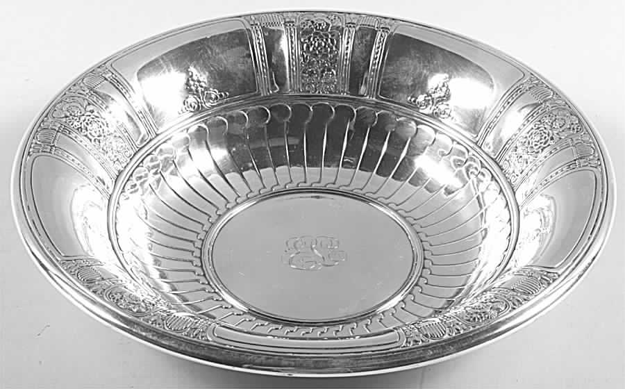 Frontenac (Sterling Hollowware) Medium Round Sterling Vegetable Bowl by Gorham Silver-1