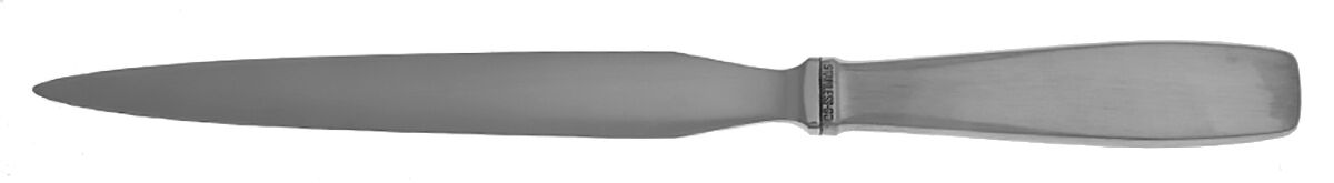 Plata (Stainless) Letter Opener with Stainless Blade by Georg Jensen (Denmark)-1