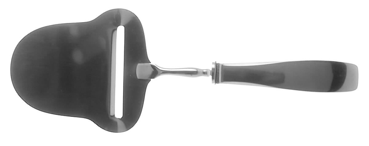 Plata (Stainless) Cheese Plane Solid Piece by Georg Jensen (Denmark)-1