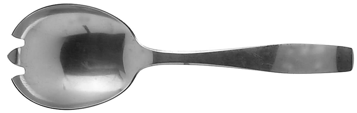 Plata (Stainless) Solid Serving Fork by Georg Jensen (Denmark)-1