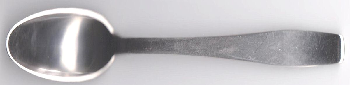 Plata (Stainless) Demitasse Spoon by Georg Jensen (Denmark)-1