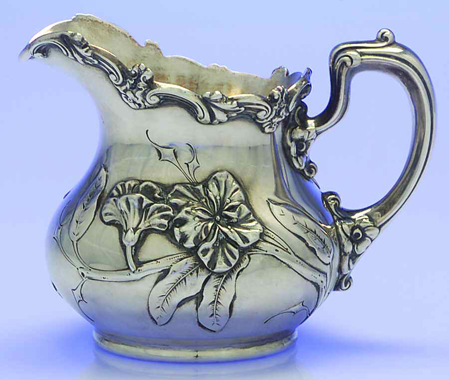 Ivu (Sterling, 1909, Hollowware Only) Creamer by Gorham Silver-1