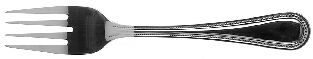Beaded (Stainless, Glossy, 18-0 Or 27) Individual Salad Fork by Gibson-1