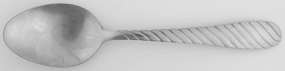 Swirl (Stainless) Tablespoon (Serving Spoon) by Gibson-1