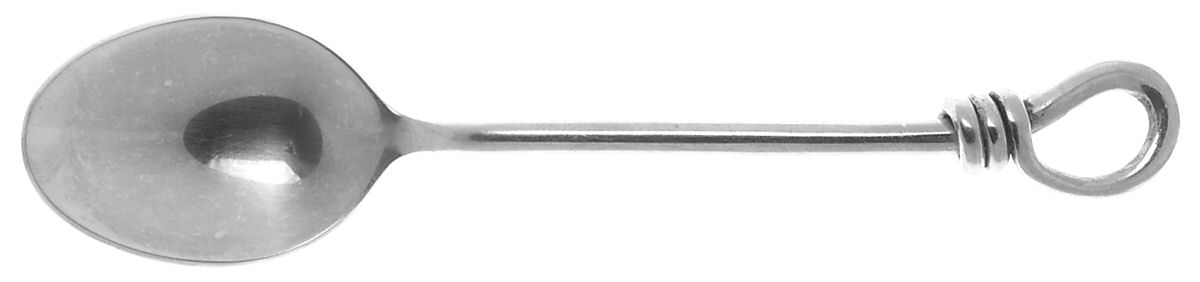 Rope Polished Teaspoon by Gibson-1