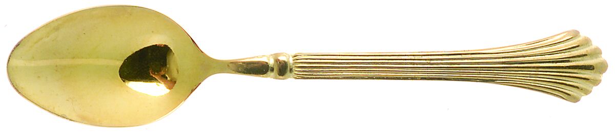 Dextor (Gold Electroplate) Teaspoon by Gibson-1