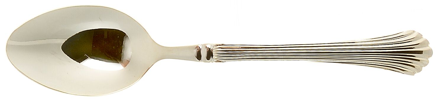 Dextor (Gold Electroplate) Place/Oval Soup Spoon by Gibson-1