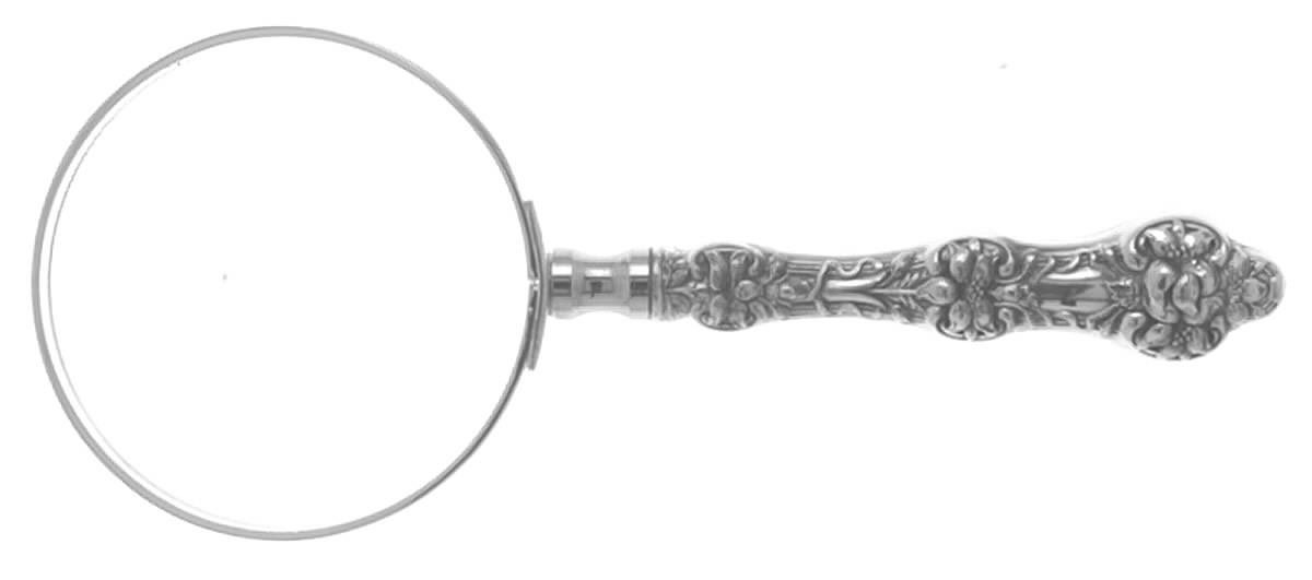 Orange Blossom-New (Sterling, 1995) Magnifying Glass by Gorham Silver-1