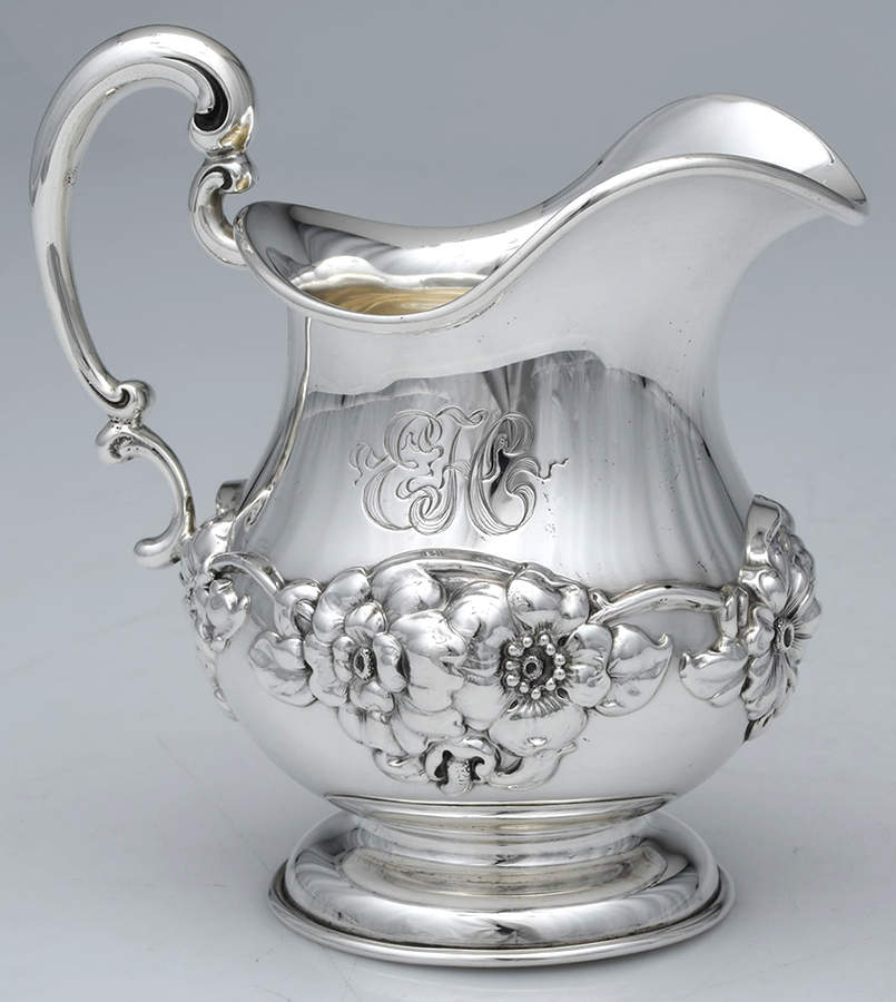 A3782 (Sterling, Hollowware) Creamer by Gorham Silver-1