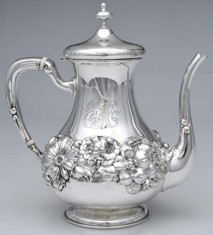 A3782 (Sterling, Hollowware) Coffee Pot by Gorham Silver-1
